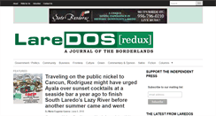 Desktop Screenshot of laredosnews.com